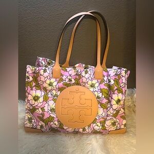 Ella Floral Recycled Polyester Tote